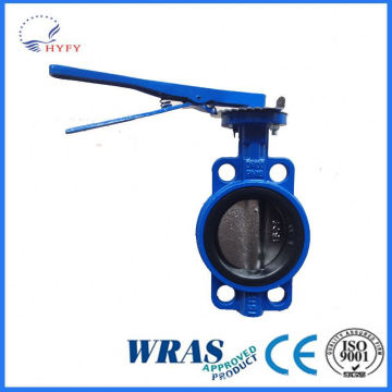 Hvac Buna-N Ductile Iron Resilient Seated Butterfly Valves